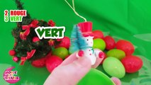 Compétition des couleurs - Oeufs surprises de Noël avec le père Noël - Touni Toys-vf4hePvkK2Y