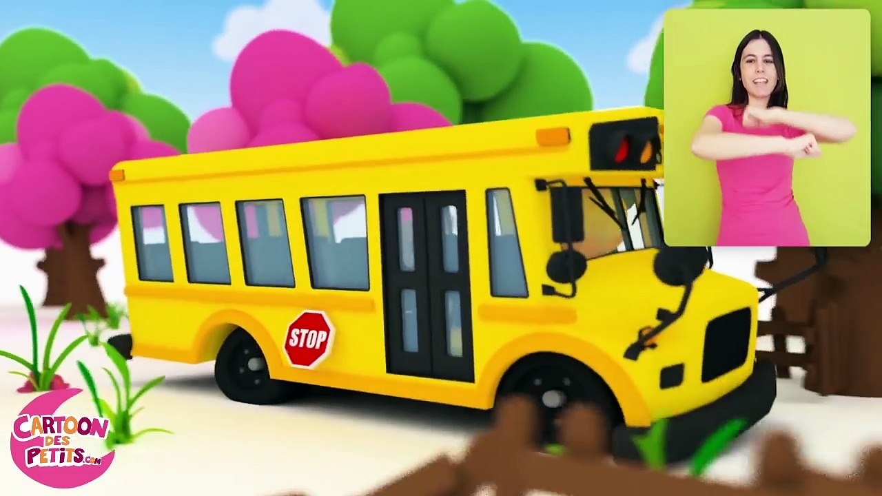 Nursery Rhymes Hand Motions - Wheels on the Bus - Children's Motion Songs - Activities for Kids-8H-Iq-ztnJQ