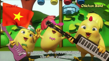✔ Nhạc thiếu nhi | ĐẾM SAO | Chicken Band - Siêu chíp gà con