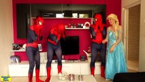 Spiderman Frozen Elsa VALENTINES DAY Mickey Mouse Kissing Peppa Pig Hulk Superheroes in R