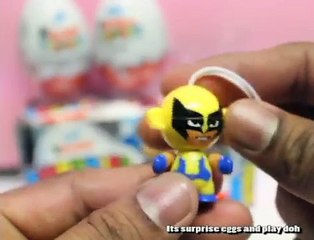 Opening 9 Surprise Eggs Kinder Surprise Star Wars Twist Heads