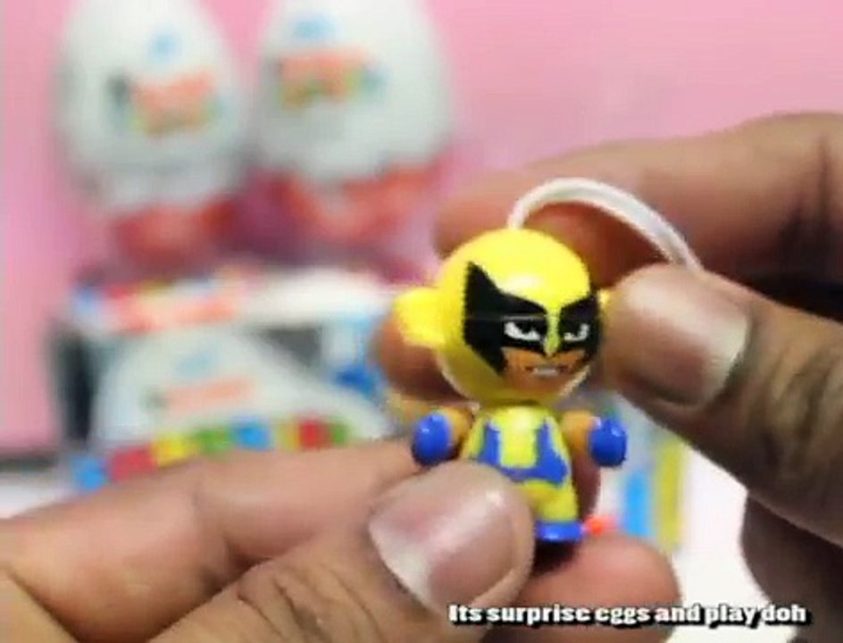Opening 9 Surprise Eggs Kinder Surprise Star Wars Twist Heads