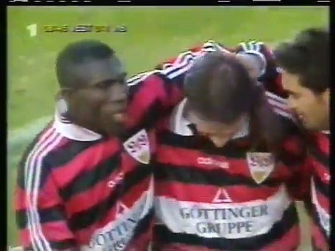 18.09.1997 - 1997-1998 UEFA Cup Winners' Cup 1st Round 1st Leg IB Vestmannaeyjar 1-3 VfB Stuttgart