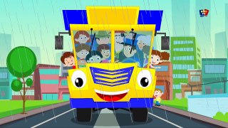 Roues sur le bus _ Musique pour enfants _ Comptine _ Kids Song _ Kids Rhyme _ The Wheels On The Bus-woXA2-QQ0Lk