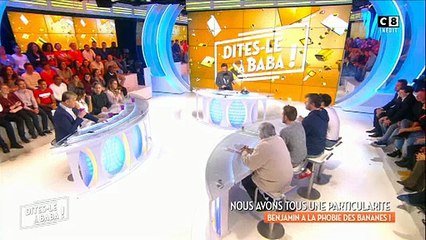 Cyril Hanouna reçoit Benjamin qui a la phobie des... bananes (sic) et raconte ses difficultés au quotidien