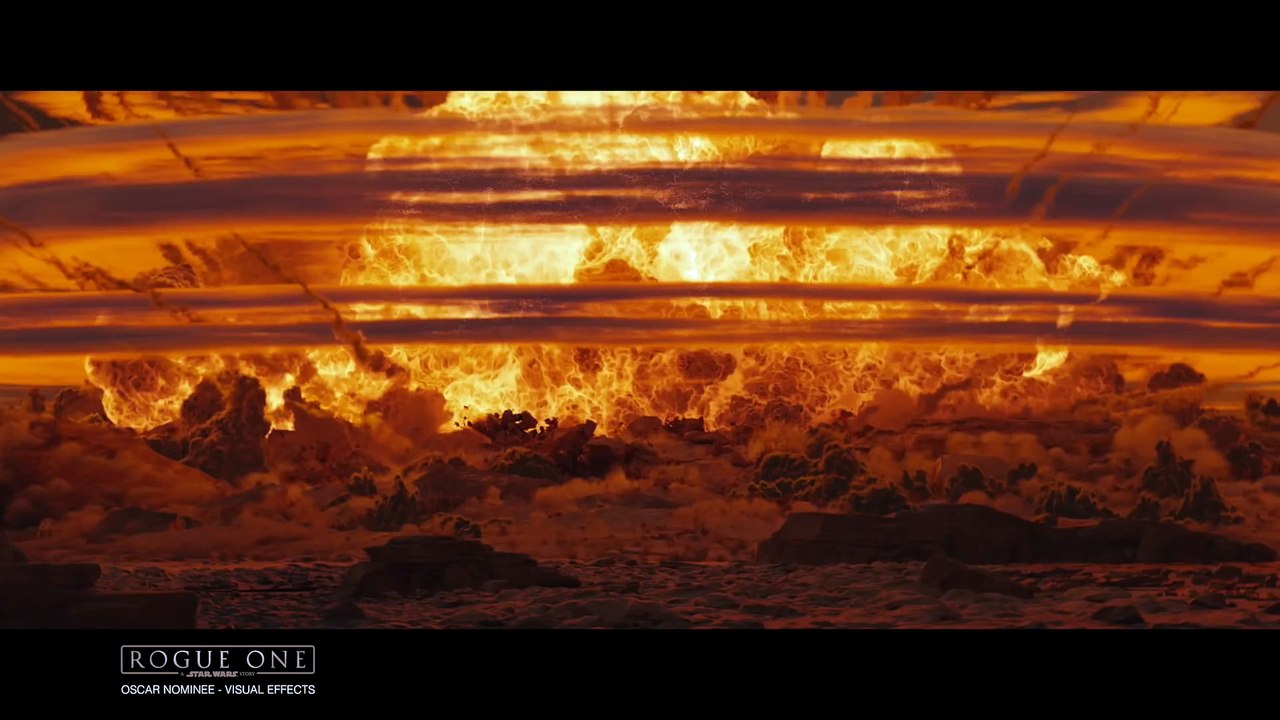 Making of des effets spéciaux de Star Wars Rogue One !