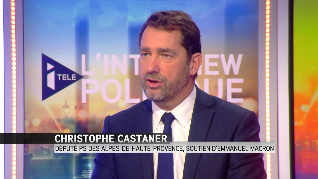 Christophe Castaner : « Aujourd’hui Emmanuel Macron est favori, tout le monde lui tombe dessus »