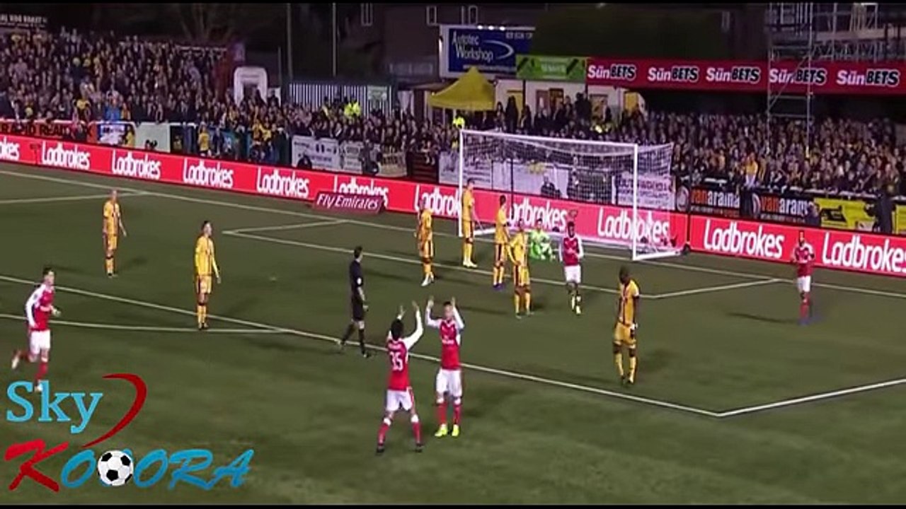 ملخص و أهداف مباراة ساتون يونايتد و أرسنال 0-2 (حصريا) بتعليق علي محمد علي (20_02_2017)