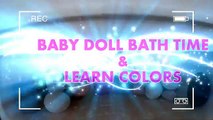 Jhonny Baby Boy Playing Toys Baby Doll Bath Time & Learn Colors BABY DOLL