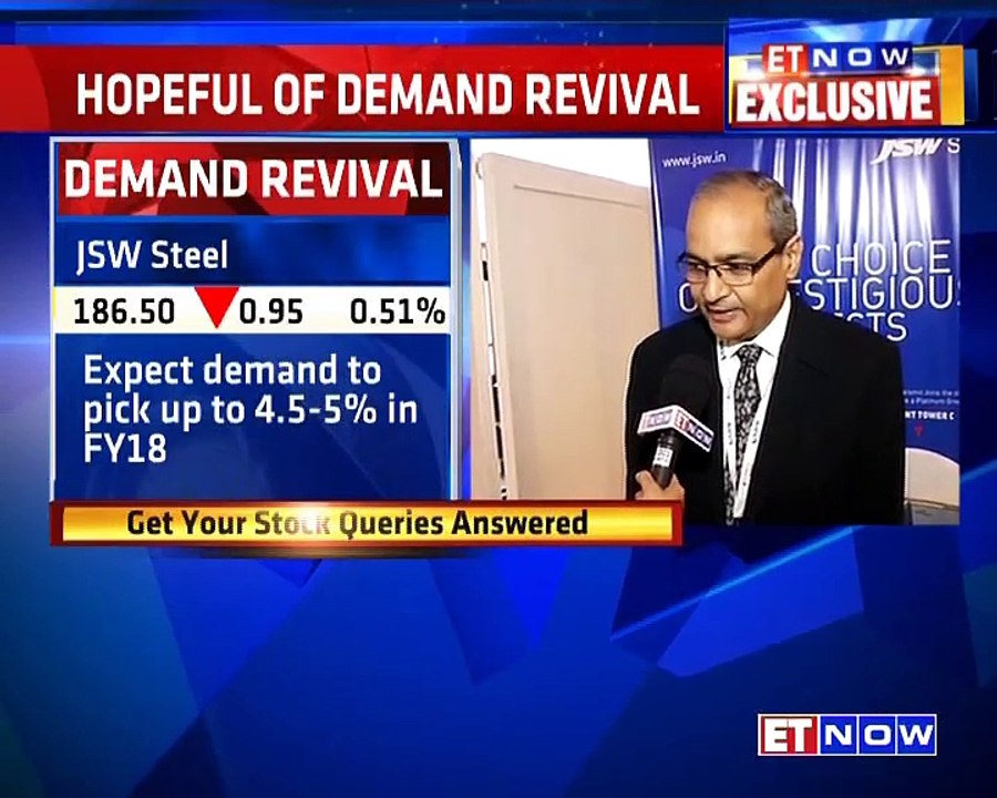 Hopeful Of Demand Revival: Seshagiri Rao-JSW Steel