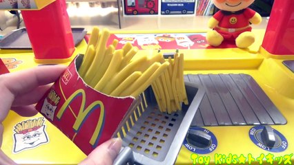 ごっこ遊び メルちゃんとスパイダーマンがマクドナルドの店員さんになったよ❤マック ドライブスルー お店やさん Toy Kids トイキッズ animation anpanman-zOJjyn2IW8U