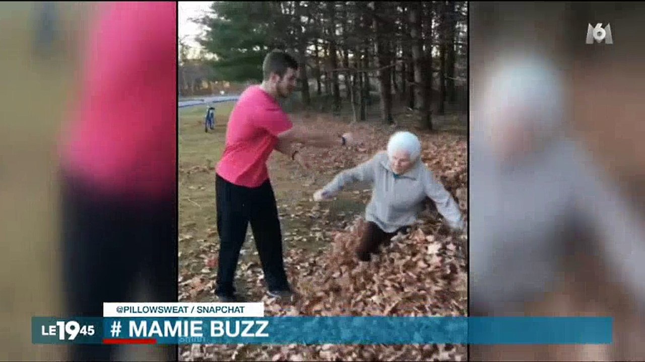 Buzz : Un petit fils et sa mamie dépassent les 5 millions de followers sur Snapchat - Regardez