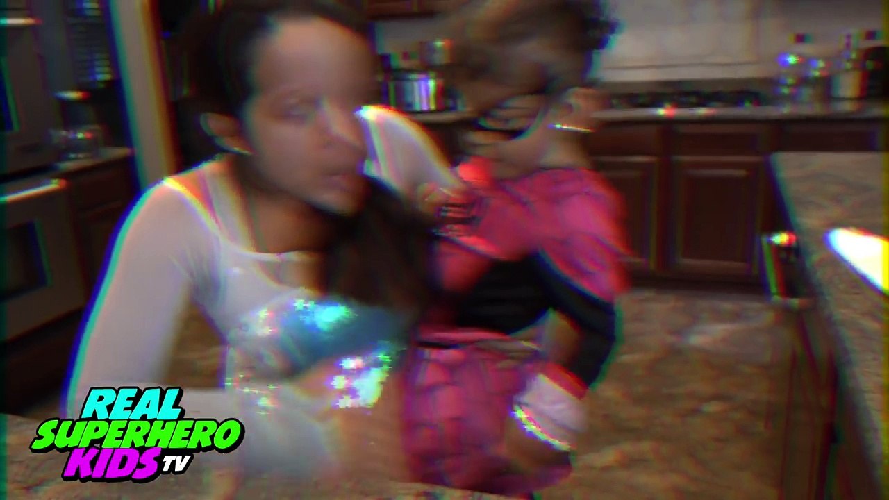 Spiderman Ruins Elsas Dress With Ketchup Fun Superhero Movie In Real Life! Snow White & S