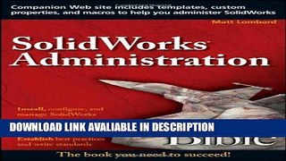 Audiobook Free SolidWorks Administration Bible Popular Collection