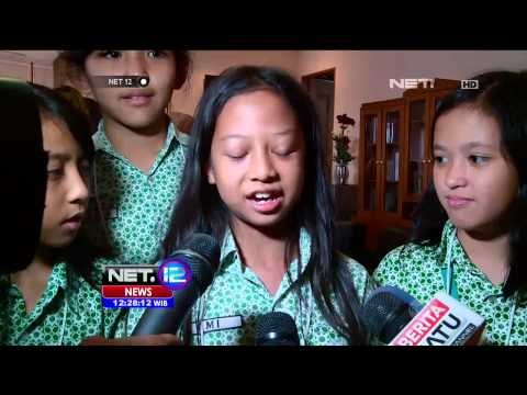Ahok Menerima Kunjungan Siswa TK dan SD di Balaikota - NET12