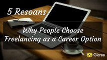 5 Reasons Why People Choose Freelancing as Career Option