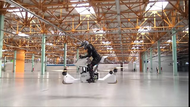 Hoverbike Scorpion-3, le drone-car