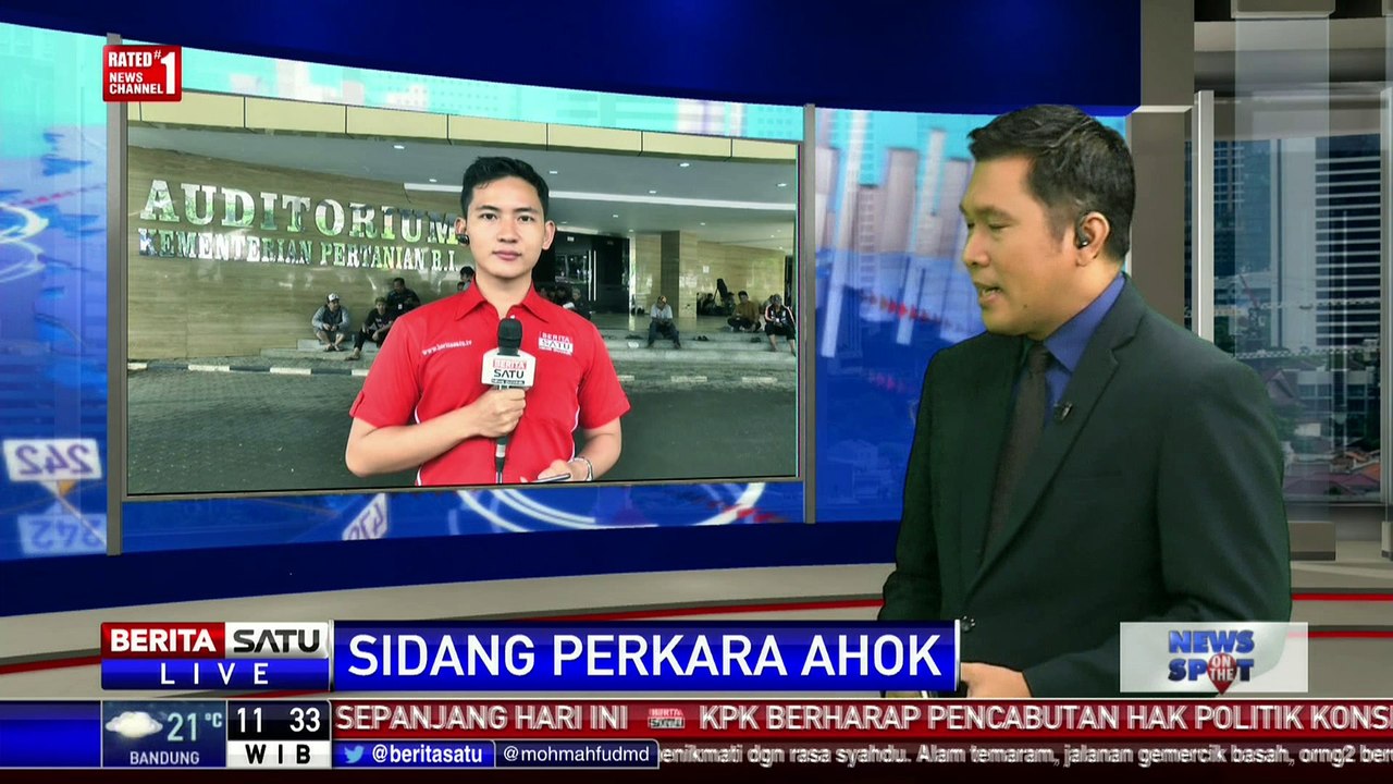 Sidang Perkara Ahok, Hadirkan Saksi Ahli Agama