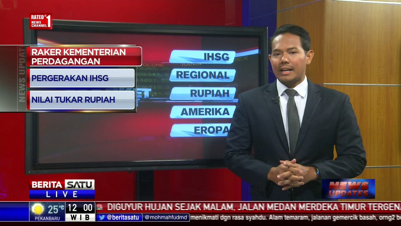 Raker, Presiden Bahas Ekonomi Domestik Peningkatan Ekspor