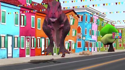 Динозавры Коллекция | Динозавры Мультфильм Питомник Рифмы для детей | Динозавры Vs Кинг-Конг