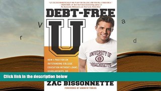 Popular Book  Debt-Free U: How I Paid for an Outstanding College Education Without Loans,