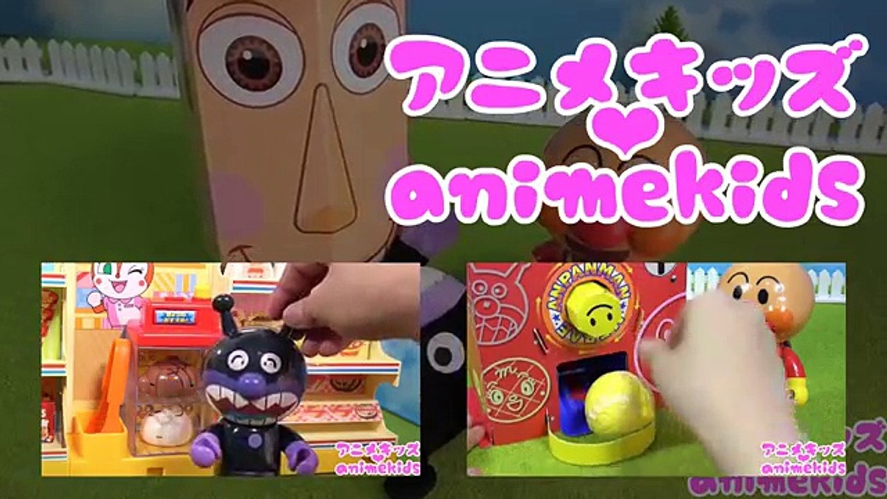 アンパンマン アニメ おもちゃ ウッディに食べられたバイキンマン！ ディズニー トイストーリー ❤ animekids アニメキッズ animation Anpanman Toy Story