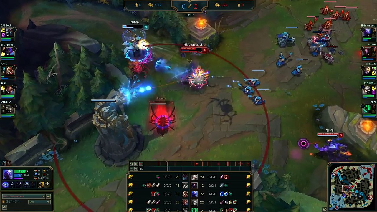 SKT T1 Faker - Ryze vs Corki - KR LOL Highlights _ 페이커 라이즈-QcgFgrABijI