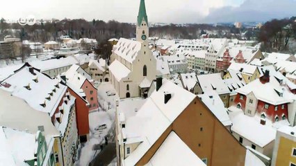 #DailyDrone: Allgäu region in winter