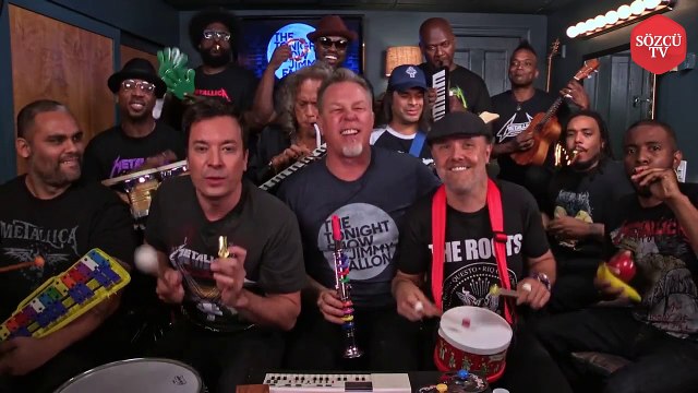 Metallica ilkokul enstrümanlarıyla metal yaptı! Sosyal medya yıkıldı!