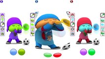 Talking Pocoyo Football Colors Reaction Compilation Funny Montage HD