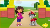 Dora the Explorer vs Paw Patrol Puppy Playground Nick Jr Games