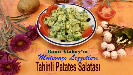 Tahinli Patates Salatası