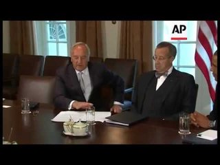 Скачать видео: OBAMA PRET NE SHTEPINE E BARDHE LIDERET E VENDEVE NORDIKE PAKT KUNDER RUSISE LAJM