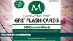 Best Ebook  500 Essential Words: GRE Vocabulary Flash Cards (Manhattan Prep GRE Strategy Guides)