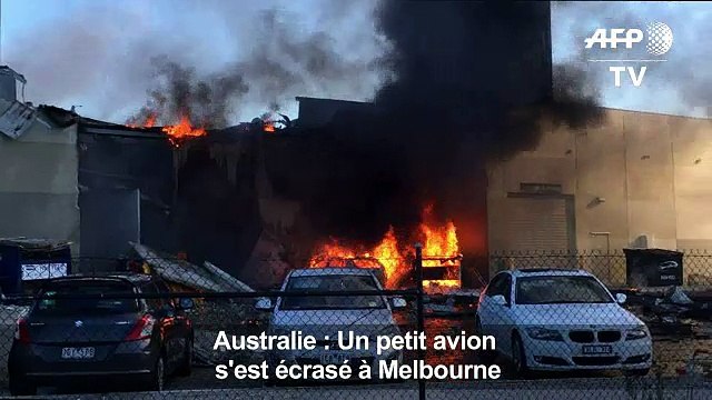 Un petit avion s'écrase sur un centre commercial en Australie