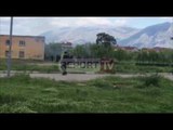 Report TV - Përplasje mes tifozëve të Partizanit dhe Skënderbeut para ndeshjes