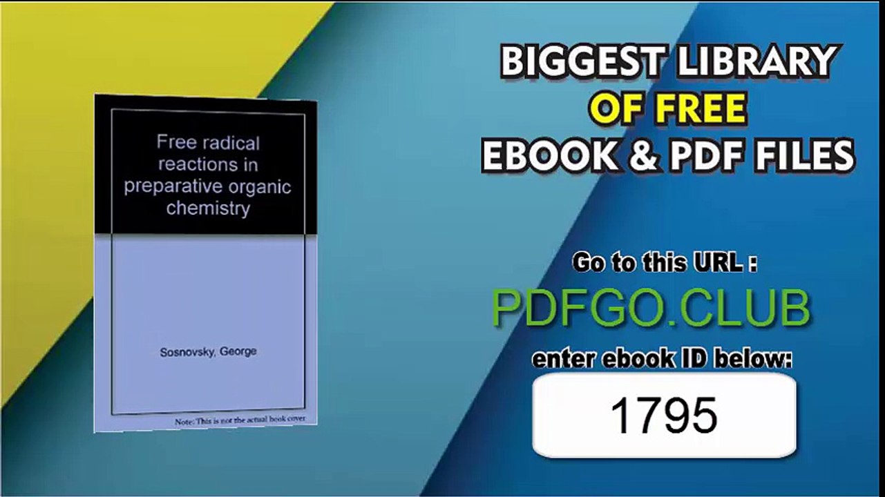 Free Radical Reactions in Preparative Organic Chemistry