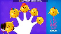 The Finger Family Chick Cake Pop Family Nursery Rhyme | Chick Pop Finger Family Songs
