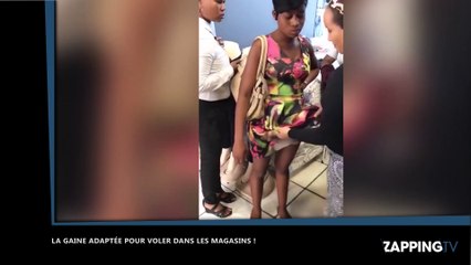 Une gaine adaptée pour voler dans les magasins (VIDEO)