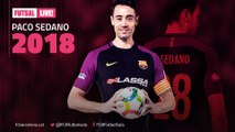 FCB Futsal: Paco Sedano seguirà fins al juny del 2018