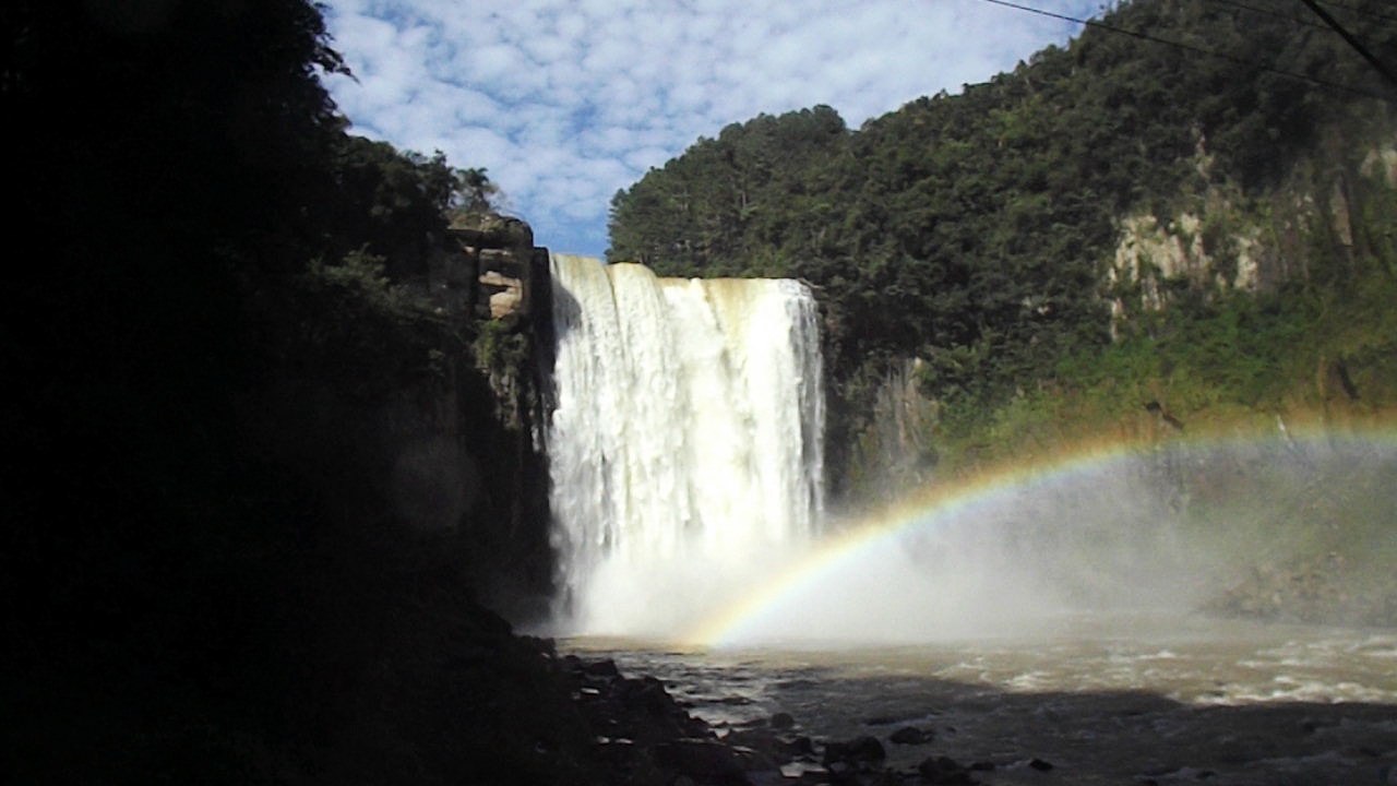 Salto Barão do Rio Branco parte de baixo prudentopolis - pr