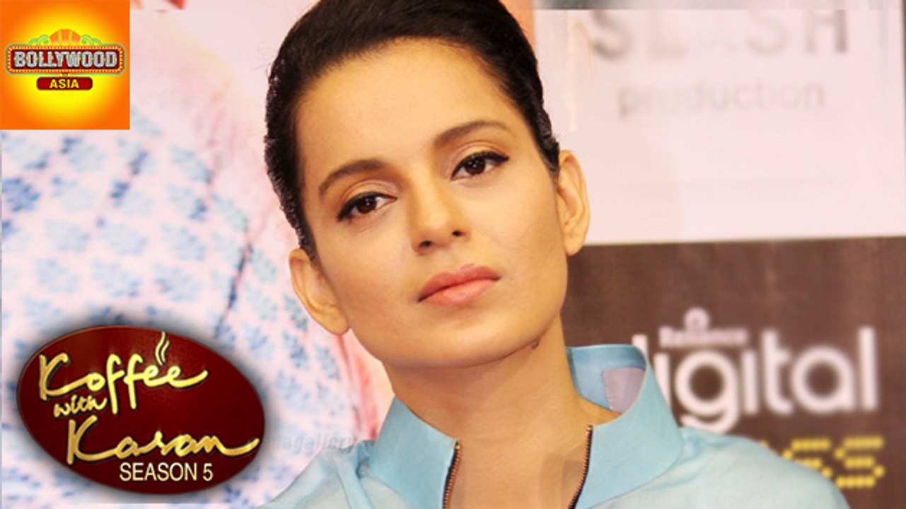 Kangana Ranaut Has No Good Friends In Bollywood? | Koffee With Karan 5 | Bollywood Asia