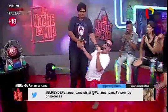 'Claqueta' presentó una peculiar máquina del tiempo en La Noche es Mía