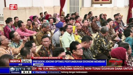 Jokowi Optimistis Pertumbuhan Ekonomi Indonesia