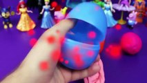 Play Doh Kinder Surprise Eggs Toys Princess Disney Frozen Elsa Hello Kitty Barbie My Littl