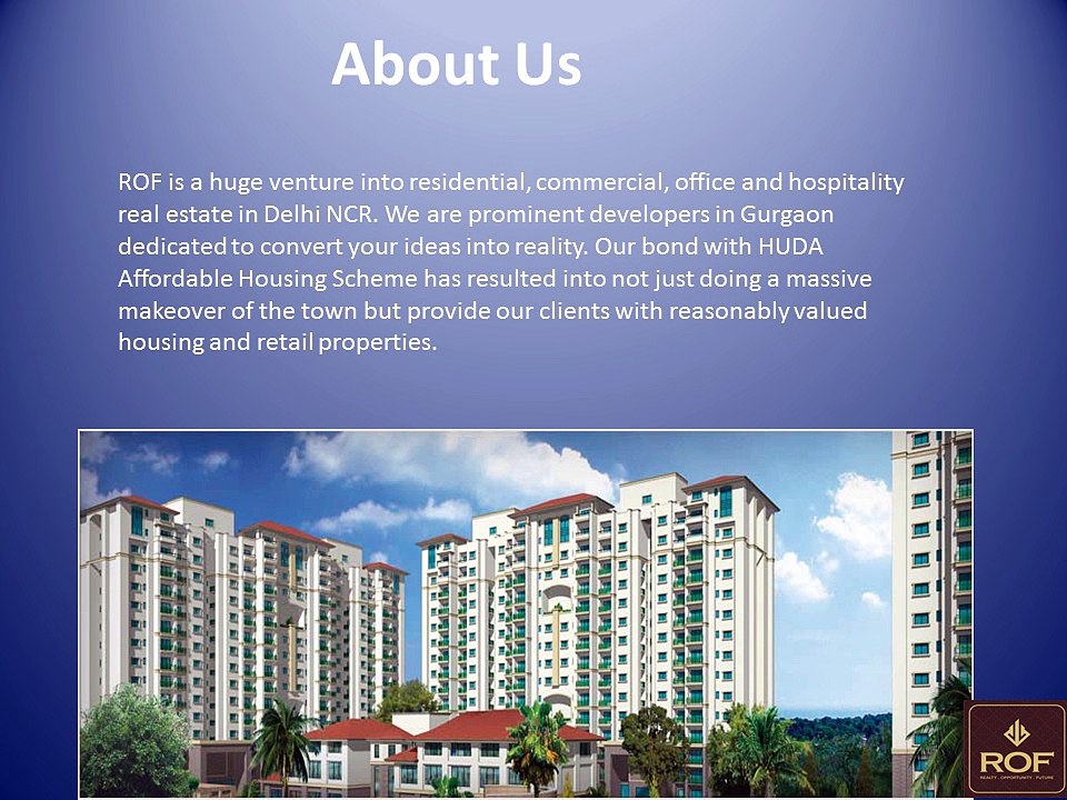 Affordable Housing Projects Available at Sensible Rates