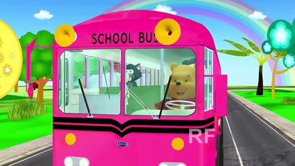 Wheels On The Bus Childrens Nursery Rhymes- Kids & Baby Songs