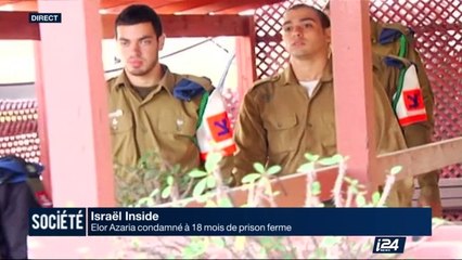 Elor Azaria condamné à 18 mois de prison ferme