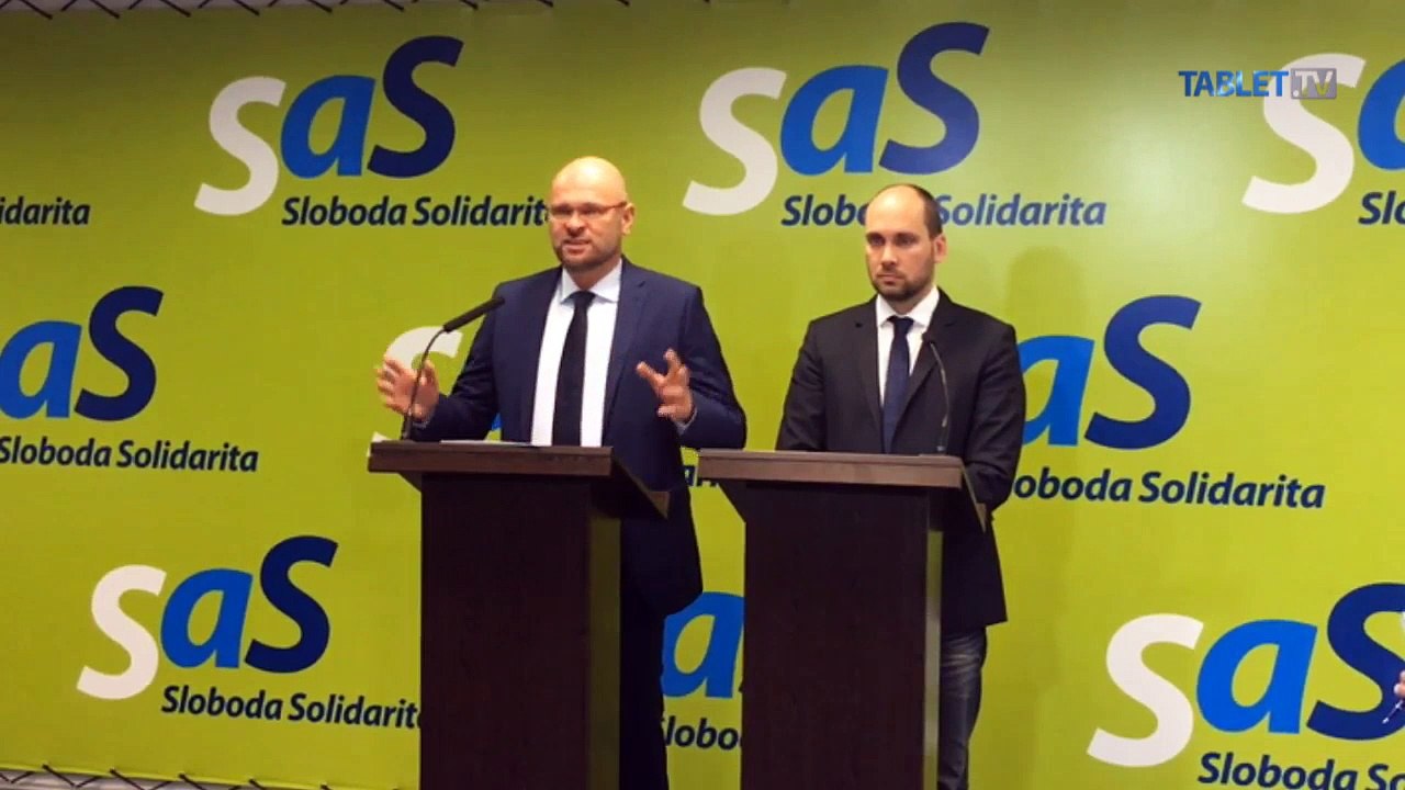 ZÁZNAM: Brífing strany Sloboda a Solidarita