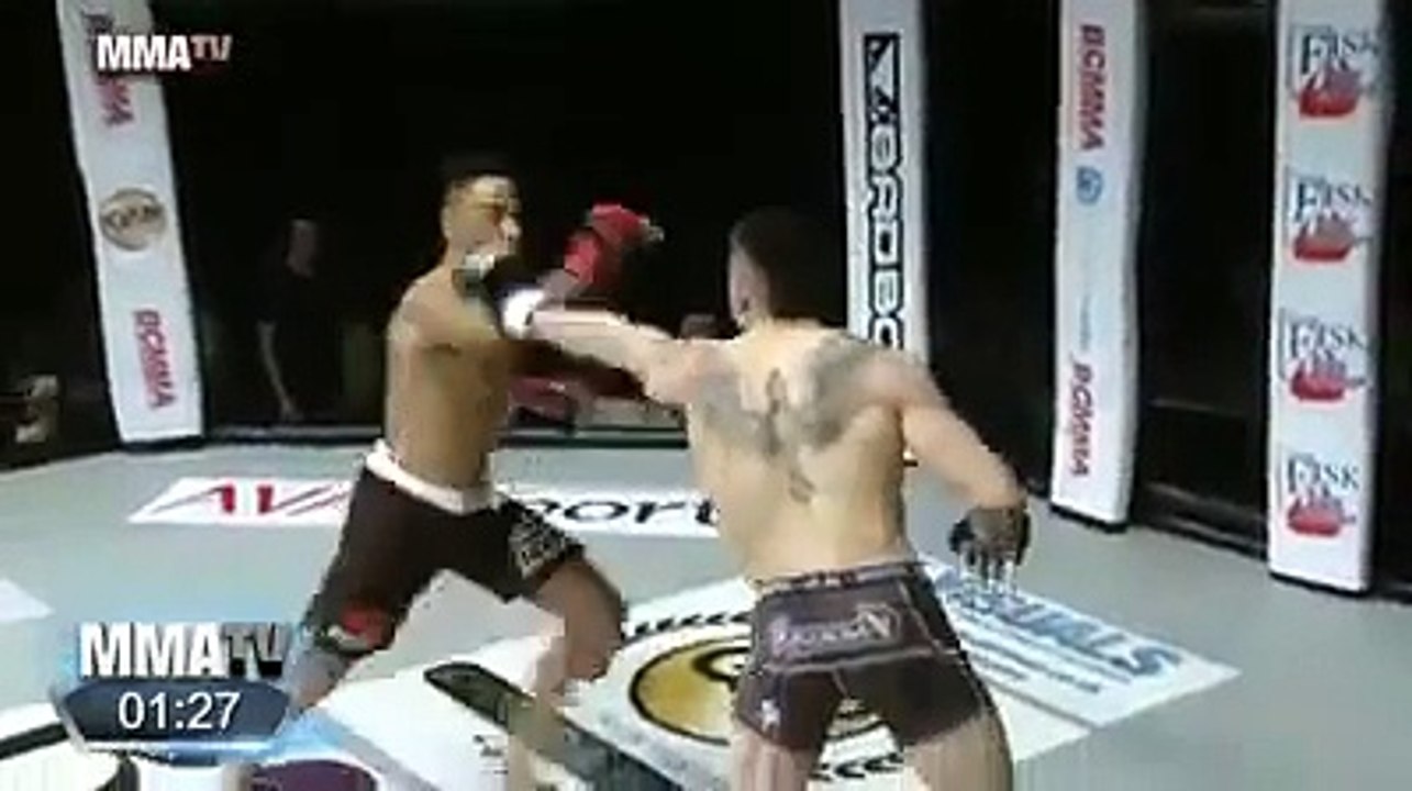 Provocava o seu adversário com dancinhas durante combate de MMA e acabou mal..
